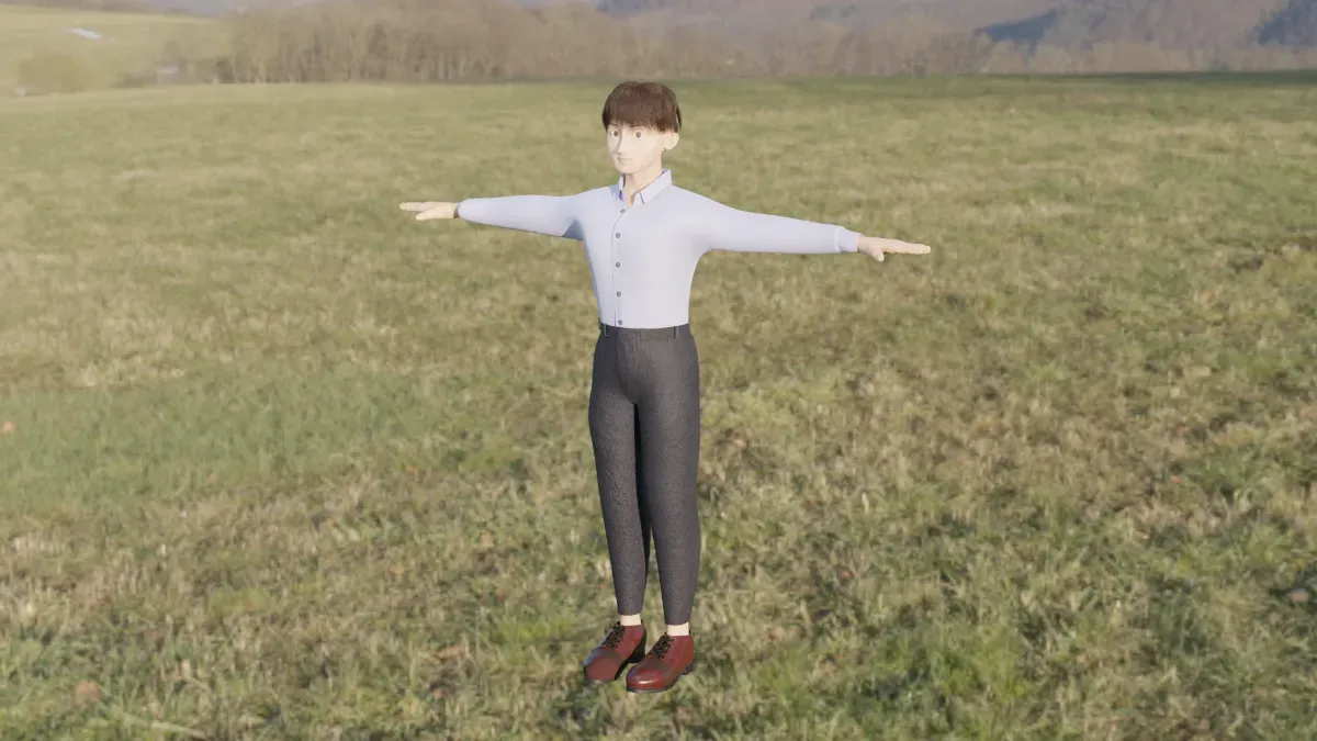 キャラクターモデリング CG